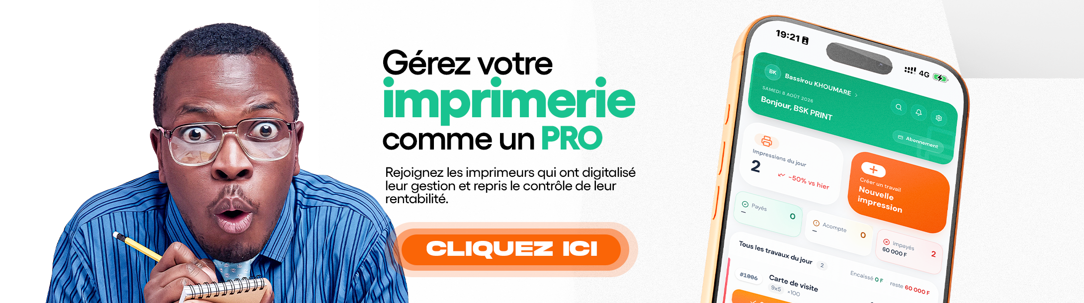 Prêt à optimiser la gestion de votre imprimerie ? Essai Gratuit